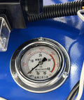 Pressure gauge on Techtongda Electric Hydraulic Hose Crimping Machine For 0.2 To 4 Inch Tubing With 14 Dies