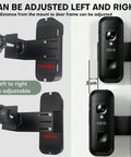 Built Like A Tank Anti Theft Security Enclosure For Blink Battery Doorbell 2K Plus with adjustable mount design