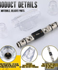 Beefy Inline ANL Fuse Holder Kit, 2 Pack 0/2/4 Gauge AWG With 250A Fuses, Includes Hex Key Wrench, Secure Inline Amp Block For Car Audio Power Wiring, Heavy Duty Protection, Quick Install, DIY Friendly clear ANL fuse holder with transparent cover