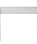 Combination Square With Center Head 12 Inch 16R Quick Reading Graduations 1/32 1/64 1/50 1/100 Satin Chrome Blade