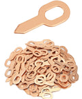Dent Puller Ring Kit 100 Pcs Pro Grade Heavy Duty Copper Ring Repair Tool for Panel Welder and Spot Welding Machines