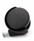 RuiJOTWAT 2Pcs Caster Wheels, for Oil-Filled Radiators swivel caster with brake, black plastic, suitable for electric heaters.