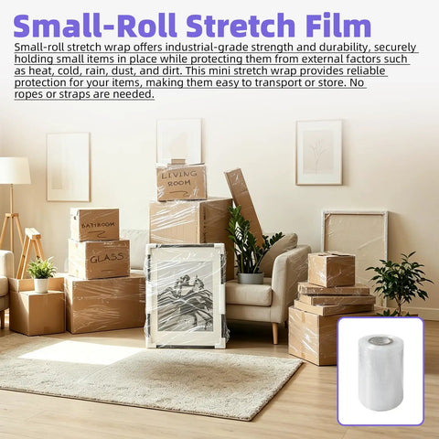 Thickened Foam Corner Protectors Kit With 24 Corner Pads And 8 Foam Strips Plus Roll Stretch Film for moving supplies.