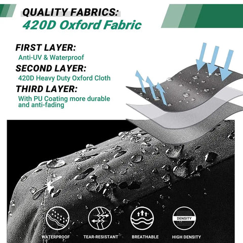Steel Stand Hammock Chair Cover Waterproof Outdoor 420D Oxford Fabric Shield For Curved Steel Hammock Swing Chair 73 Inch Long
