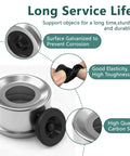 Heavy Duty Four Pack 7,000 Lb Boat Trailer Axle Bearings Kit With Double Lip Grease Seals 25580 14125A Includes Inner