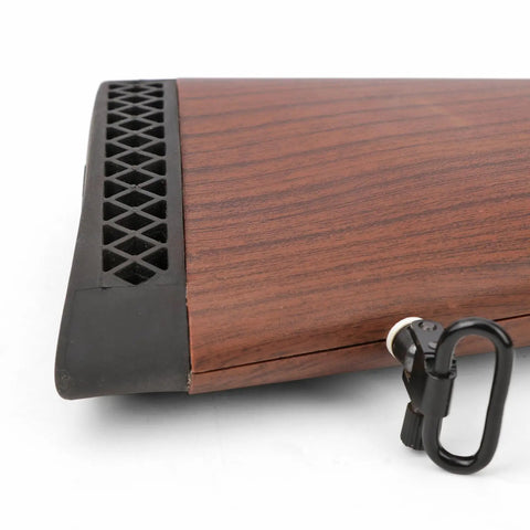 Grind-To-Fit Recoil Pad For Rifles And Shotguns, Silicone Buttstock Pad In Black, Adds About Half An Inch To Length Of Pull, Ground-Down Friendly