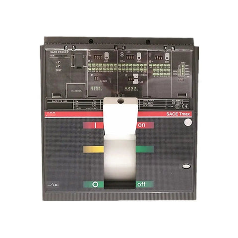 Heavy Duty Three Pole Thermal Air Switch Circuit Breaker T7S1000 Featuring Straight Up Reliable PR231 Control Unit, front view.