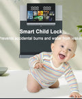 Wall Mounted Water Cooler With Instant Heat, Five Temp Settings And Five Water Volume Levels, 32L/h, Smart Child Lock feature