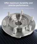 Sealed Front Wheel Hub Bearing Kit for 2WD Trucks and SUVs Fits 1996-2001 4Runner 2001-2007 Sequoia close-up view