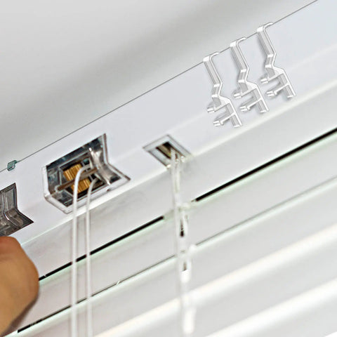 Top Notch Hidden Valance Clips For Window Blinds Clear Plastic Clip Tabs For Horizontal Shades on blinds installation.