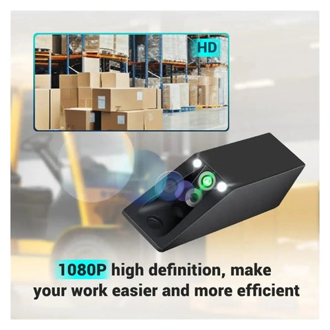 Seamless Rear And Side Feeds For Quicker Warehouse Loads Dodge Dangerous Blind Spots Integrated Night Vision Heavy Duty Wireless Forklift Camera Kit Featuring Clear Interior Display And Long Lasting Rechargeable Battery