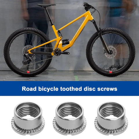 10 Piece Bicycle Chainring Screws And Crank Bolts Kit For Mountain Road And Folding Bikes Durable Carbon Steel Chainring Fasteners