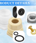 630-7755 Wall Hydrant Repair Kit Compatible With 300 400 500 Series Wall Outdoor Hydrant Faucets components displayed