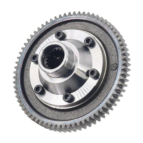 Electric Tricycle Differential Gear Assembly 30mm 18T Planetary Gear Set with visible gear teeth and central mount
