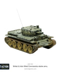 Centaur IV tank from Bolt Action World War II British And Inter Allied Commandos Starter Army 1 to 56 scale tabletop miniatures set