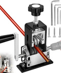 Drill Powered Wire Stripping Tool For Scrap Copper, Adjustable Hand Crank Wire Stripper with included accessories, for DIY copper recycling