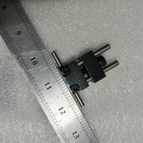 Built Tough Milling Vise Stop Part Locator For CNC Machines Heavy Duty Steel Clamp Kit with precision ruler for drilling projects