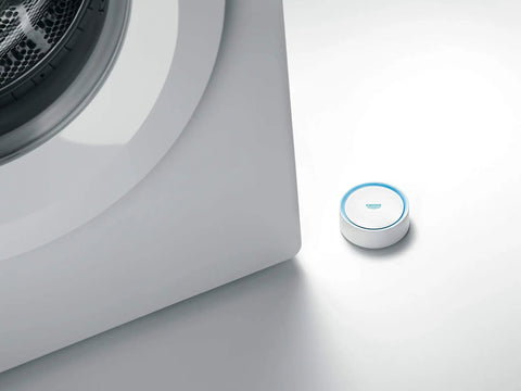 Smart Water Leak Detector With App Alerts Pulsing Red Light And Buzzer Sends Smartphone Notifications And Daily Cloud Temperature And Humidity Data Emergency And Leak Alerts For Quick Home Protection And Peace Of Mind