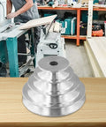 Pulley Wheel For Benchtop Drill Press Z4116 4 Step 5 Step Aluminum Transmission Wheel For V Shaped Timing Belt Motor Shaft