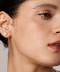 Hypoallergenic Pearl Stud Earrings Set For Women, 12 Pairs With 4 Size Options, Stainless Steel Lightweight Imitation Pearl Studs, Comfortable Daily Wear For Sensitive Skin, Simple Elegant Round Pearl Jewelry For Everyday Chic, small pearl studs worn on ear