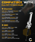 Chevy Silverado 1500 And GMC Sierra 1500 Power Steering Rack And Pinion Assembly For 2007 2013 Models Compatibility Chart