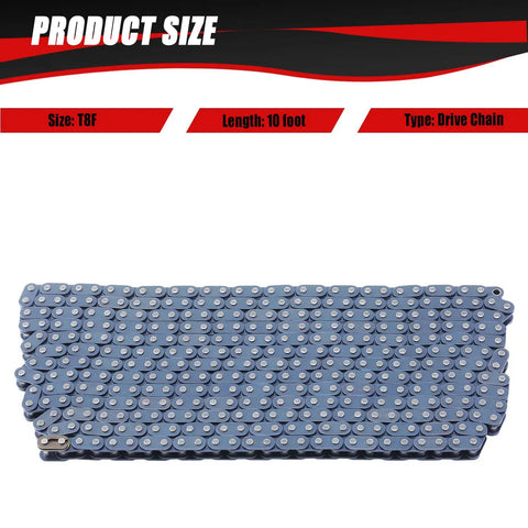 Drive Chain 10 Feet With Chain Breaker Tool Beefy Heavy Duty For 40cc 50cc 2 Stroke Pit Dirt Bikes Quad ATV Mini Pocket