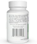 Back label of Dr Hans Nieper Lithium Orotate 5mg, 200 Count, Lab Tested, Non-GMO, Gluten Free, Vegan Friendly supplement bottle