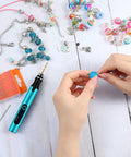 3 Speed Cordless Mini Drill Pen USB Rechargeable DIY Electric Hand Drill Kit With 10 Small Drill Bits used for jewelry making