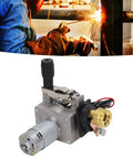 24V MIG MAG Wire Feed Motor For Welding Equipment with compact aluminum body