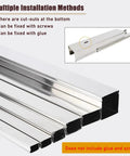 Hide Cords Like A Pro With Stainless Steel Cable Hider Box for wall and floor mount, showing multiple installation options
