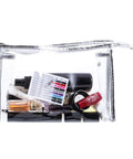 Two Box Set Pre Threaded Needle Kit With Twenty Pieces And Mixed Color Threads 32 Inch Length Grab And Go Quick Sewing Kit visible.