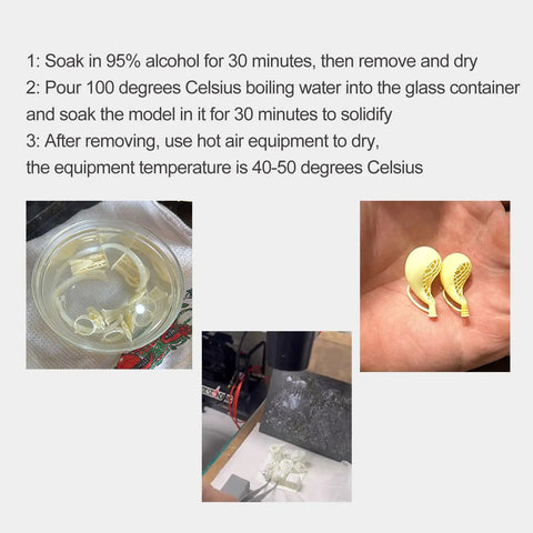 Game Changing Castable Jewelry Resin For Dlp Lcd 3D Printers 405Nm Uv Curing High Wax Blend No Sweat Burnout With Killer Resolution Smooth Workflow White 500G