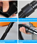 12 Foot Dust Collection Vacuum Hose Kit With Five Fittings For Woodworking And Home Shop Use Flexible Dry Wet Vac Hose Attachments