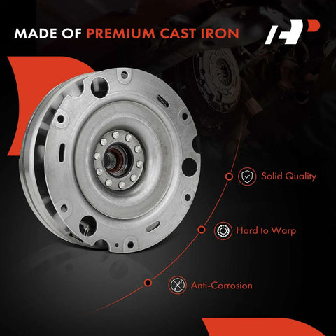 High Grade Dual Mass Flywheel Fits Audi A4 A5 Q5 2008 2017 made of premium cast iron, designed for durability and smooth performance.