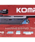 Komplete NCR N2 Powered.22 Caliber PCP Air Rifle box with NitroAir system and nitrogen cartridges, ideal for precision shooting