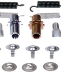 Rear Parking Brake Hardware Kit for Select Lexus and Toyota Models with springs and metallic components on display