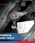 Using a Tamper Proof Hex Bit Socket Set 26 Piece For SAE And Metric Sizes 5/64 To 9/16 Inches And 2 To 14 mm in automotive repair.