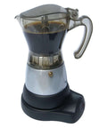 6 Cup Electric Coffee Maker With Clear View Carafe, Cool Touch Handle, Detachable Base, Aluminum Boiler, Easy Brew