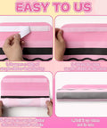 How to install Two Pack Crayon Shaped Blackout Window Curtains For Classrooms And Offices using magic stickers step by step