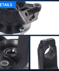Front Left Steering Knuckle And Wheel Bearing Hub Assembly For Ford Focus 2006 To 2011 Left Driver Side Replacement Includes Hub And Bearing