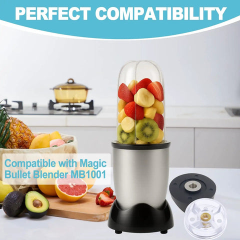 Replacement Gear Set For MB1001 Blender 250W Includes Two Plastic Gears And Four Rubber Gears Blade Not Included Durable Base