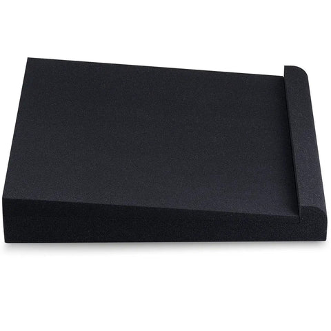 Pair Of SMPad 8 Studio Monitor Isolation Pads For 6.5, 7, And 8 Inch Speakers, High Density Acoustical Foam Damps Vibrations