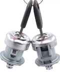 Set Of 2 Door Lock Cylinders With Keys For Ford F Series F150 F250 F350 F450 Super Duty Windstar Expedition Excursion