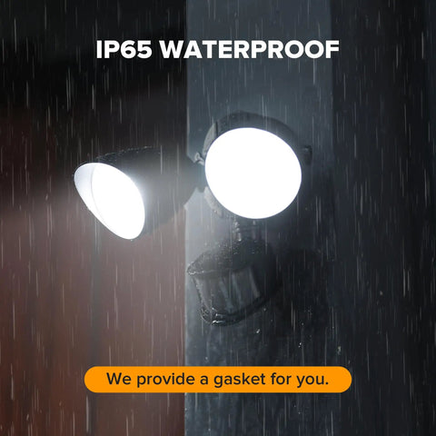 Straight Up Heavy Duty LED Security Flood Light With Wide Angle Motion Sensor And Rock Solid Weatherproof Build To Keep Your Driveway Or Backyard Brightly Lit Through Every Night