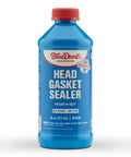 Pour N Go Head Gasket Sealer 16 Ounce Easy Do It Yourself Formula That Permanently Seals Engine Leaks No Tools Needed For Quick Long Lasting Car Maintenance blue bottle