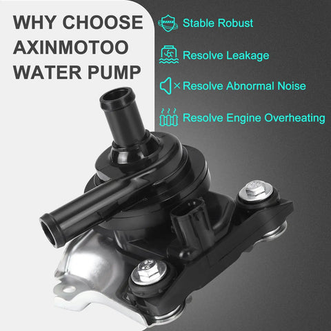 Top Shelf Inverter Electric Water Pump Assembly Matching G9020 47031 close-up view highlighting robust design and installation features.