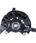 Front view of Front Left Steering Knuckle Wheel Hub Bearing Assembly For Toyota Camry Two Point Four L 2004 2005 2006 Replacement Component