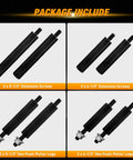 Heavy Duty 14 Piece Bearing Puller Kit 5 Ton Bearing Separator Tool For Auto Repair includes extension screws and push-puller legs.