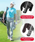 Hella Strong Magnetic Golf Cart Phone Holder And Tractor Mount featuring robust ABS plastic and soft silicone pad protection.
