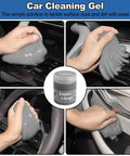 Pro Grade Car Interior Detailing Kit With Extendable Windshield Cleaner Tool, 14 Piece Set, cleaning gel on dashboard panels